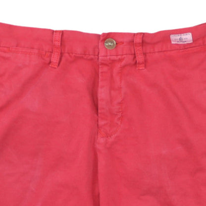 Tommy Hilfiger Men's Red Chino Shorts Size 33 Regular Fit