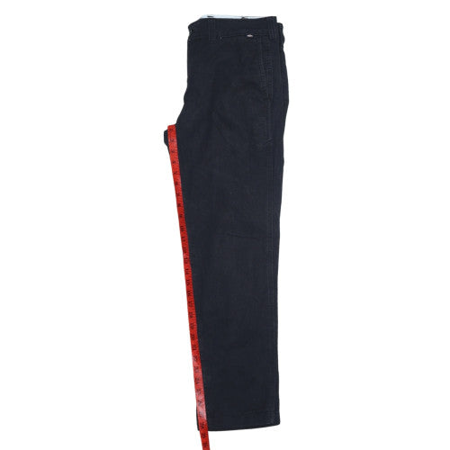 Dickies Men's Black Regular Fit Chino Trousers W33
