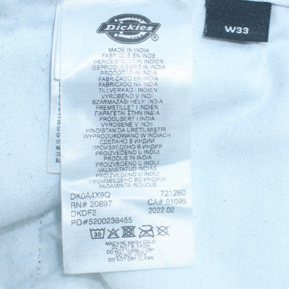 Dickies Men's Black Regular Fit Chino Trousers W33