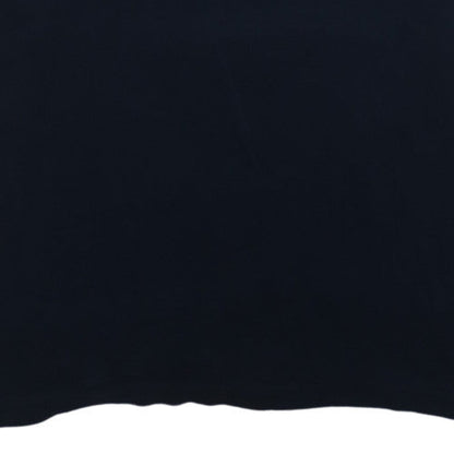 Nautica Men's Black Cotton Short Sleeve Polo Shirt XL Regular Fit