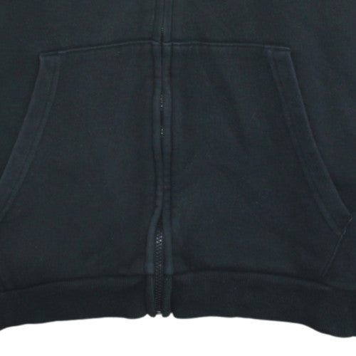 Puma Men's Black Full Zip Hoodie Sweatshirt Size M Sports Fleece