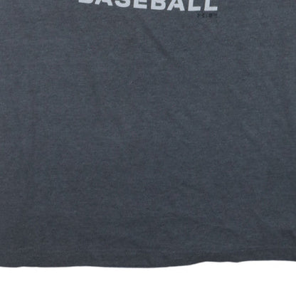 Under Armour Men’s Grey 2XL Baseball Graphic Sports T-Shirt