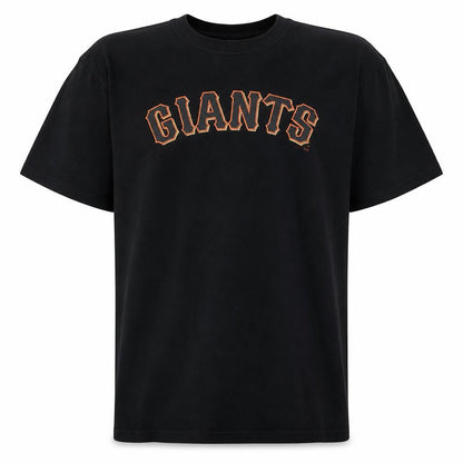 Majestic Men’s Black Giants Baseball T-Shirt Size 2XL Cotton Crew Neck