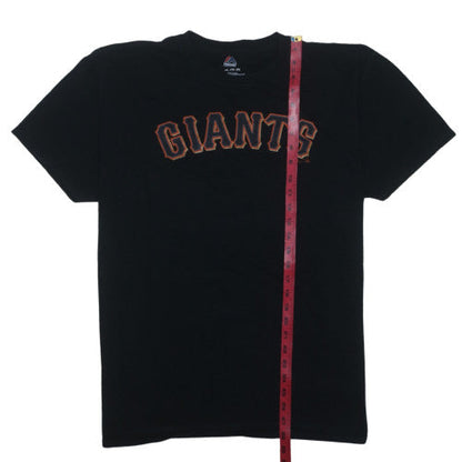 Majestic Men’s Black Giants Baseball T-Shirt Size 2XL Cotton Crew Neck