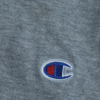 Champion Men's Grey 2XL Crew Neck Athletic Logo T-Shirt