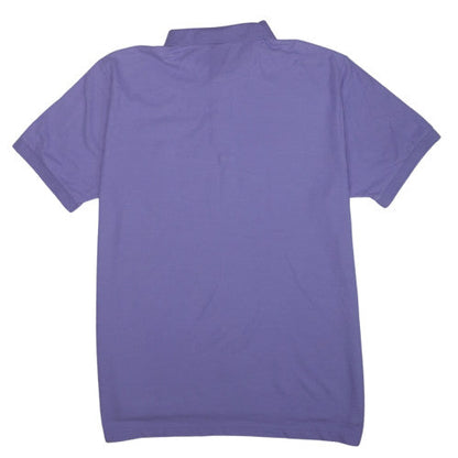 Chaps Men's Purple Cotton Short Sleeve Polo Shirt XL