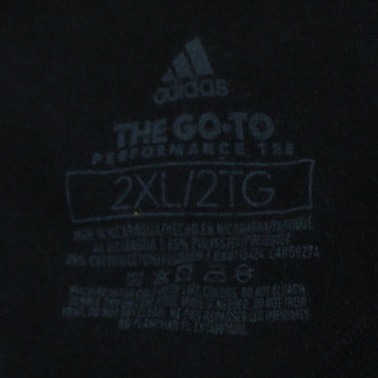 Adidas Men's Black 2XL Performance Graphic Short Sleeve T-Shirt