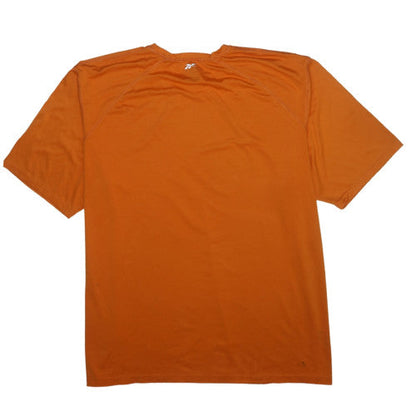 Reebok Men's Orange 3XL Sports Crew Neck Short Sleeve T-Shirt
