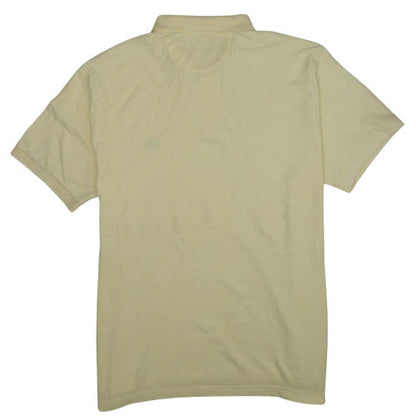 Chaps Men's Beige Short Sleeve Cotton Polo Shirt XXL Classic Fit