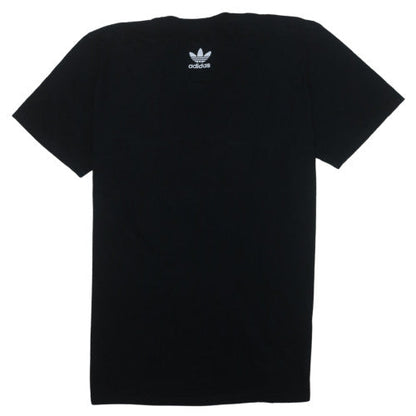 Adidas Men Black NYC Graphic Print Cotton T-Shirt Size L