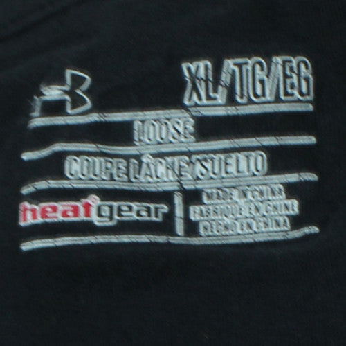 Under Armour Men's Black XL Graphic HeatGear T-Shirt