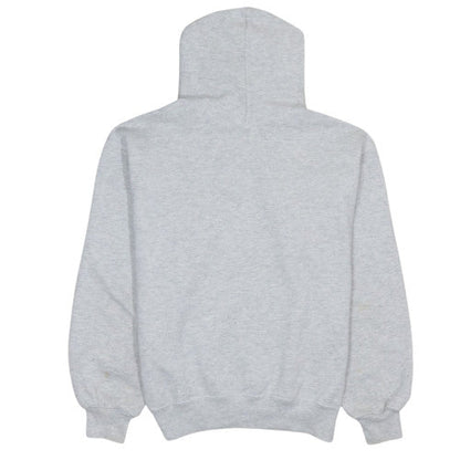 Russell Athletic Mens Grey Pullover Hoodie Size L Vintage Fleece