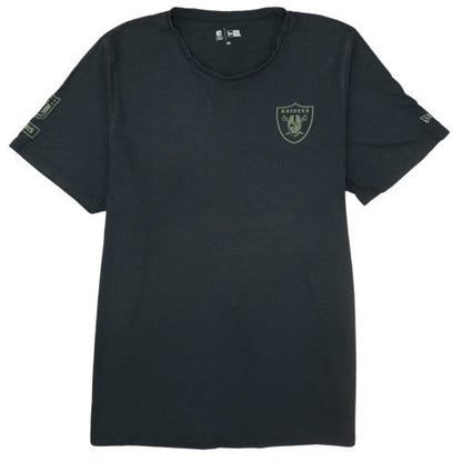 New Era NFL Raiders Black 4XL Men's Graphic Sports T-Shirt