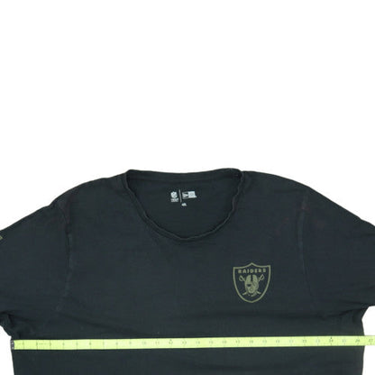 New Era NFL Raiders Black 4XL Men's Graphic Sports T-Shirt