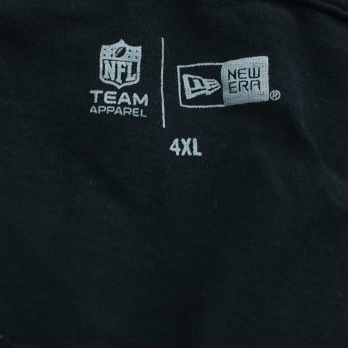 New Era NFL Raiders Black 4XL Men's Graphic Sports T-Shirt