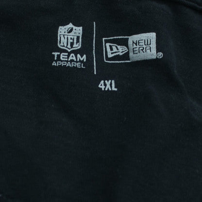 New Era NFL Raiders Black 4XL Men's Graphic Sports T-Shirt