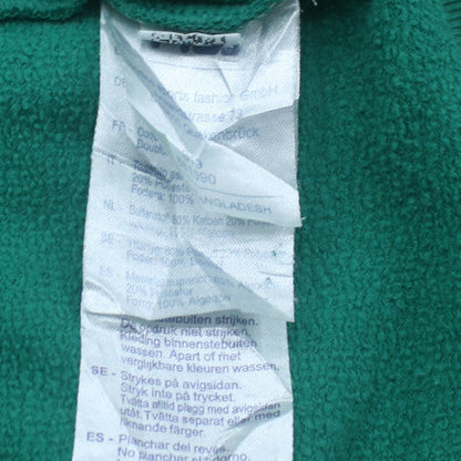FILA Men’s Green Pullover Hoodie M Logo Graphic Sportswear