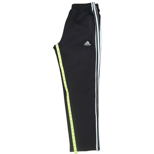 Adidas Mens Black 3XL Track Pants Elastic Waist Sports Trousers