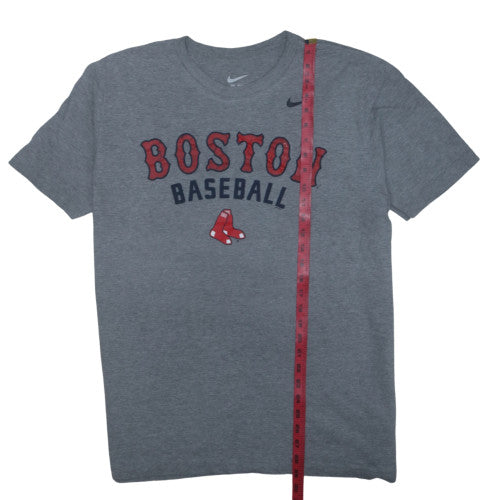 Nike Men's Grey Boston Baseball Graphic T-Shirt XL