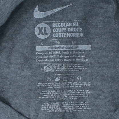 Nike Men's Grey Boston Baseball Graphic T-Shirt XL