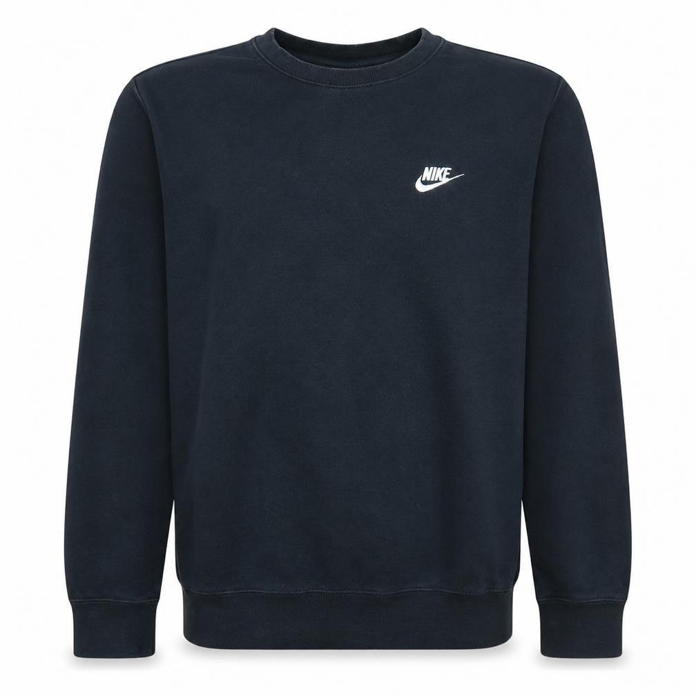 Nike Men's Black Small Crew Neck Pullover Sweatshirt
