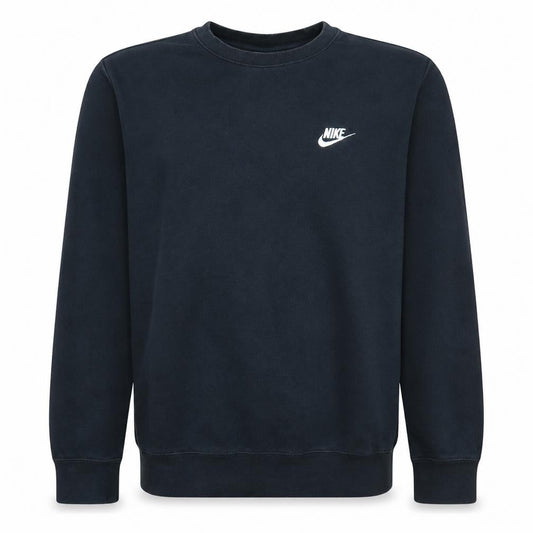 Nike Men's Black Small Crew Neck Pullover Sweatshirt