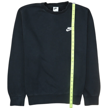 Nike Men's Black Small Crew Neck Pullover Sweatshirt