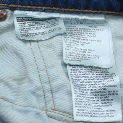 Levi's Men's Blue Straight Leg Denim Jeans 32W 32L Regular Fit