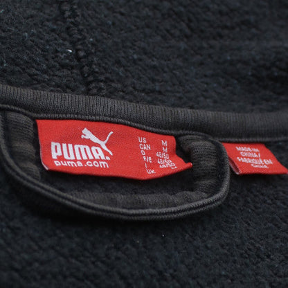 Puma Men's Black Full Zip Fleece Hoodie Size M Sportswear