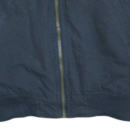 Santa Monica Polo Club Men's Blue Bomber Jacket Size S Cotton Blend
