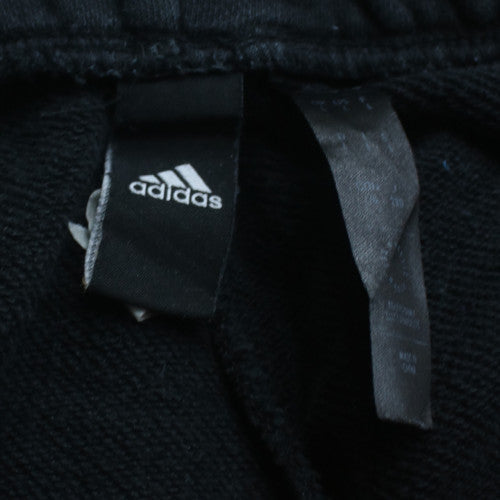 Adidas Men's Black Jogger Sweatpants M Regular Fit Fleece Activewear