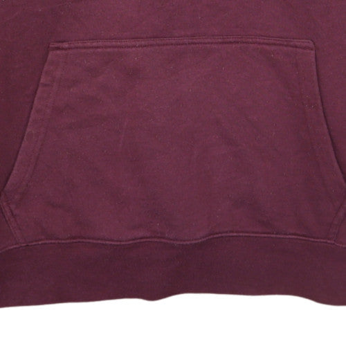 Russell Athletic Men's Red Pullover Hoodie L Logo Sportswear