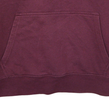Russell Athletic Men's Red Pullover Hoodie L Logo Sportswear