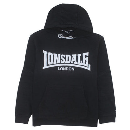 Lonsdale London Mens Black XL Pullover Hoodie Long Sleeve Sportswear