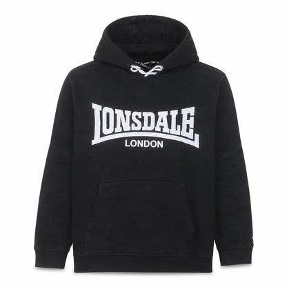 Lonsdale London Mens Black XL Pullover Hoodie Long Sleeve Sportswear