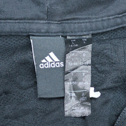 adidas Men's Black Full Zip Hoodie Size L Sportswear
