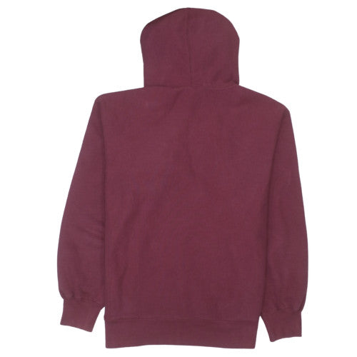 Supreme Men's Red Pullover Hoodie L Logo Fleece Streetwear