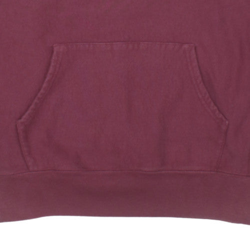 Supreme Men's Red Pullover Hoodie L Logo Fleece Streetwear
