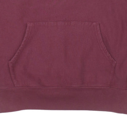 Supreme Men's Red Pullover Hoodie L Logo Fleece Streetwear