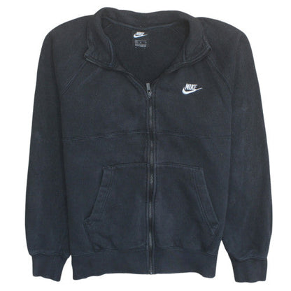 Nike Men's Black Full Zip Fleece Hoodie Size M