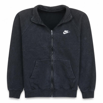 Nike Men's Black Full Zip Fleece Hoodie Size M