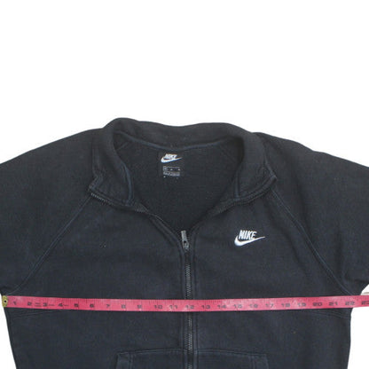 Nike Men's Black Full Zip Fleece Hoodie Size M
