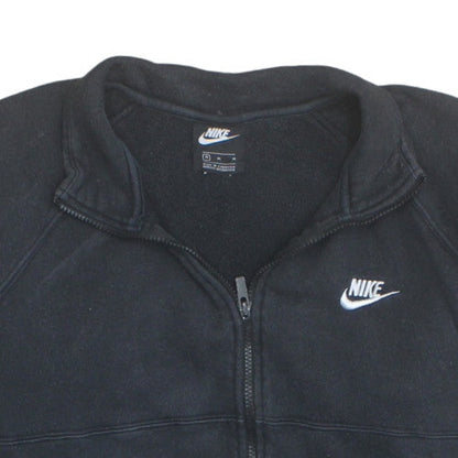 Nike Men's Black Full Zip Fleece Hoodie Size M