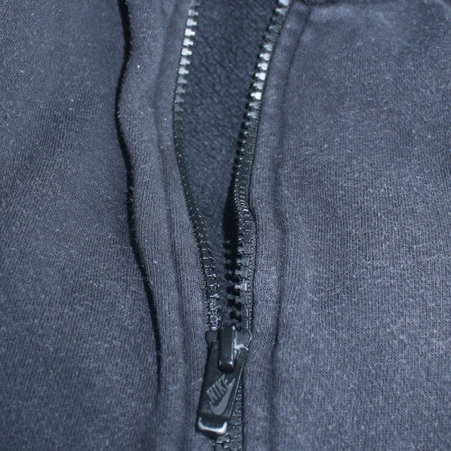 Nike Men's Black Full Zip Fleece Hoodie Size M