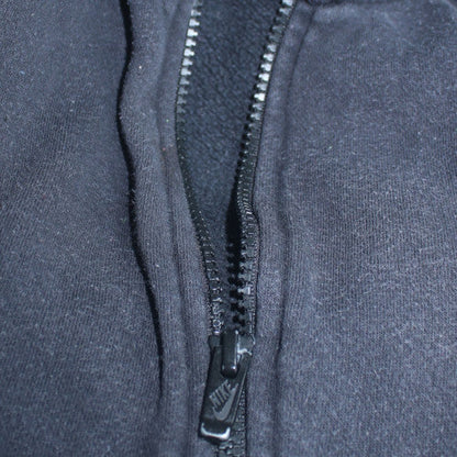 Nike Men's Black Full Zip Fleece Hoodie Size M