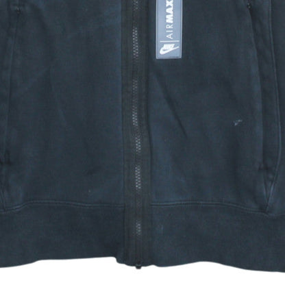 Nike Men’s Black Full Zip Air Max Hoodie Size L Regular Fit