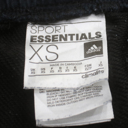 Adidas Men’s Black XS Climalite Jogger Sweatpants Regular Fit