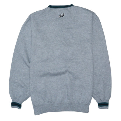 Lee Sport Men’s Grey V-Neck Eagles NFL Sweatshirt Size L