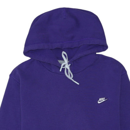 Nike Men’s Purple Pullover Fleece Hoodie Size L Regular Fit