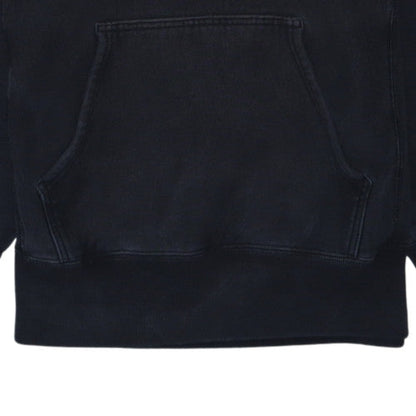 Champion Men's Black Reverse Weave Pullover Hoodie Size L